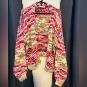 LOVERICHE!! Beautiful multicolor sweater. SO SOFT & Cozy.